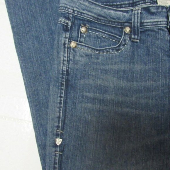 B.B. Jeans Blue Jeans Size 11 Juniors Boot Cut Embroidered Back Pockets BB - Picture 8 of 8